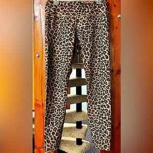 Leopard print Nike Mid-rise Leggings